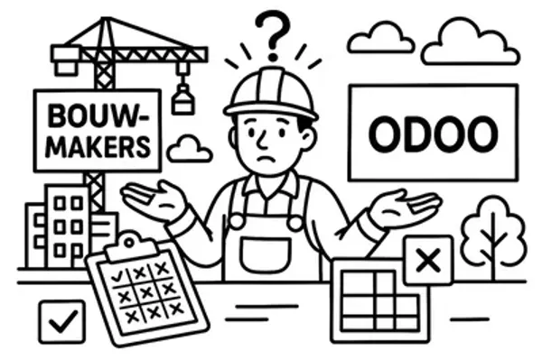 Bouwmakers Software optimaliseren of overstappen naar Odoo?