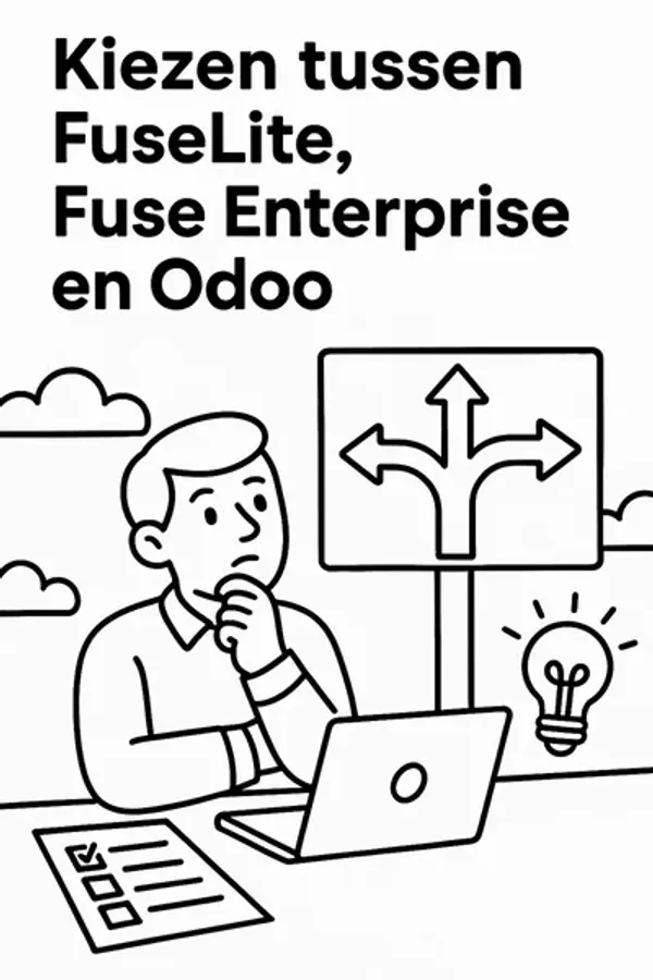 FuseLite/Fuse Enterprise vs Odoo: besliskader voor ERP-keuze bij groei, integraties en governance