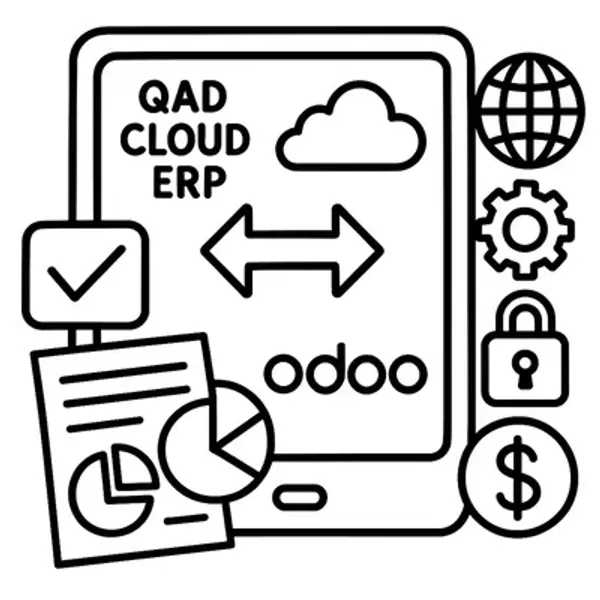 QAD Cloud ERP vs Odoo: strategische afweging voor internationale maakbedrijven