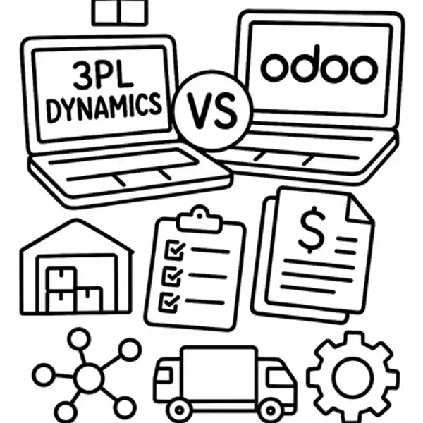 3PL Dynamics (Boltrics) vs Odoo: besliskader voor contractlogistiek, integraties en 3PL-billing