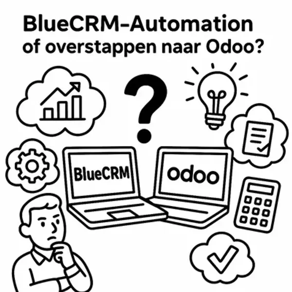 BlueCRM-Automation vs Odoo