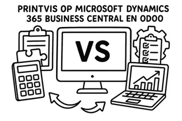 PrintVis/Business Central vs Odoo in de printindustrie