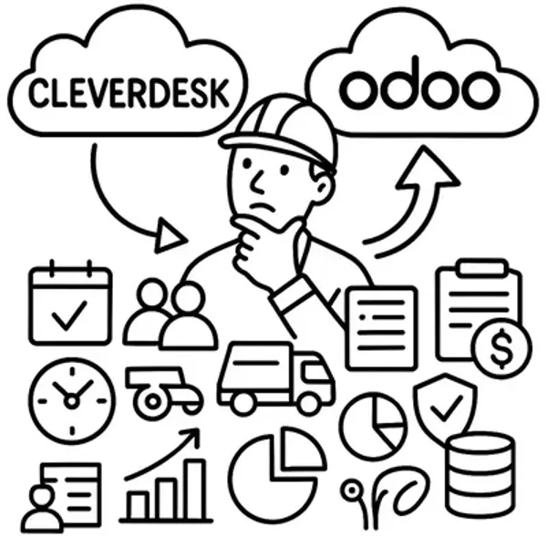 Cleverdesk vs. Odoo