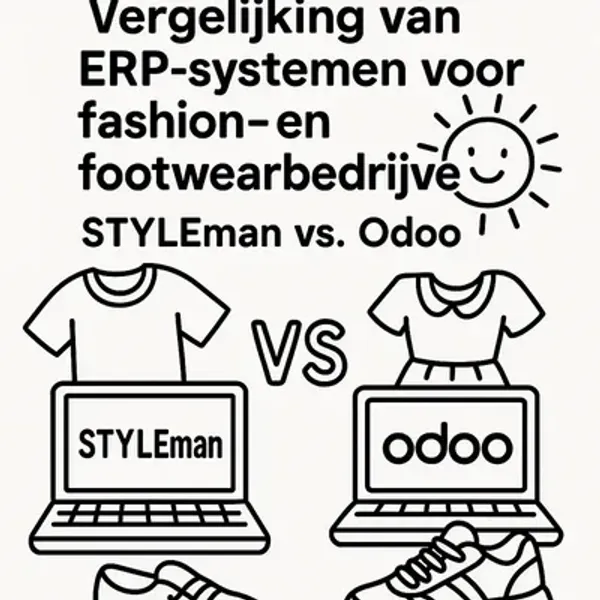 STYLEman vs Odoo voor fashion & footwear