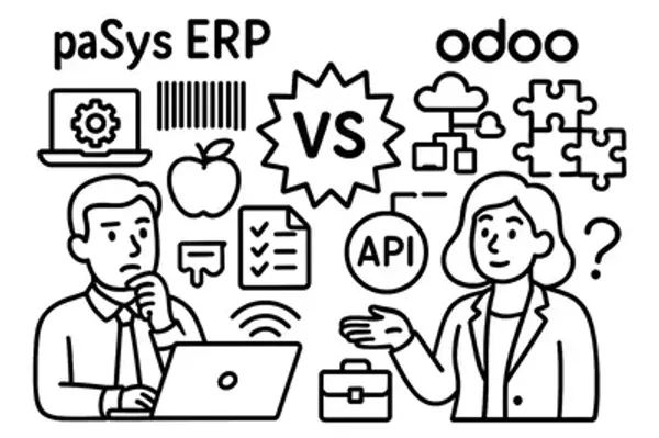 paSys ERP vs Odoo in Food